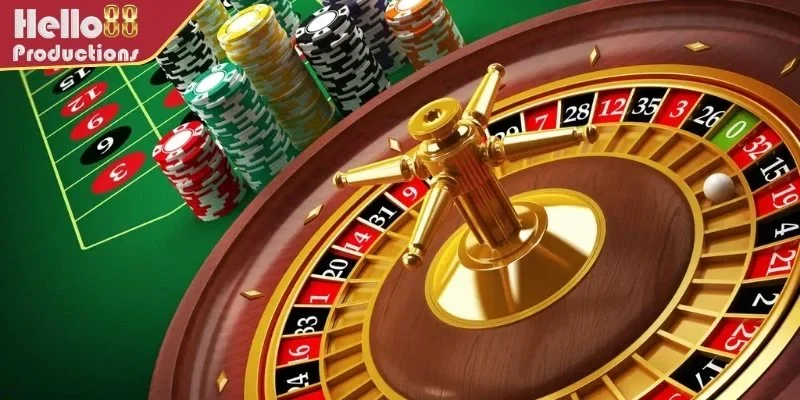 Roulette sử dụng bánh xe khi chơi